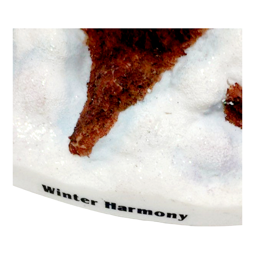 San Francisco Music Box Company "Winter Harmony" Santa Holiday Collectible