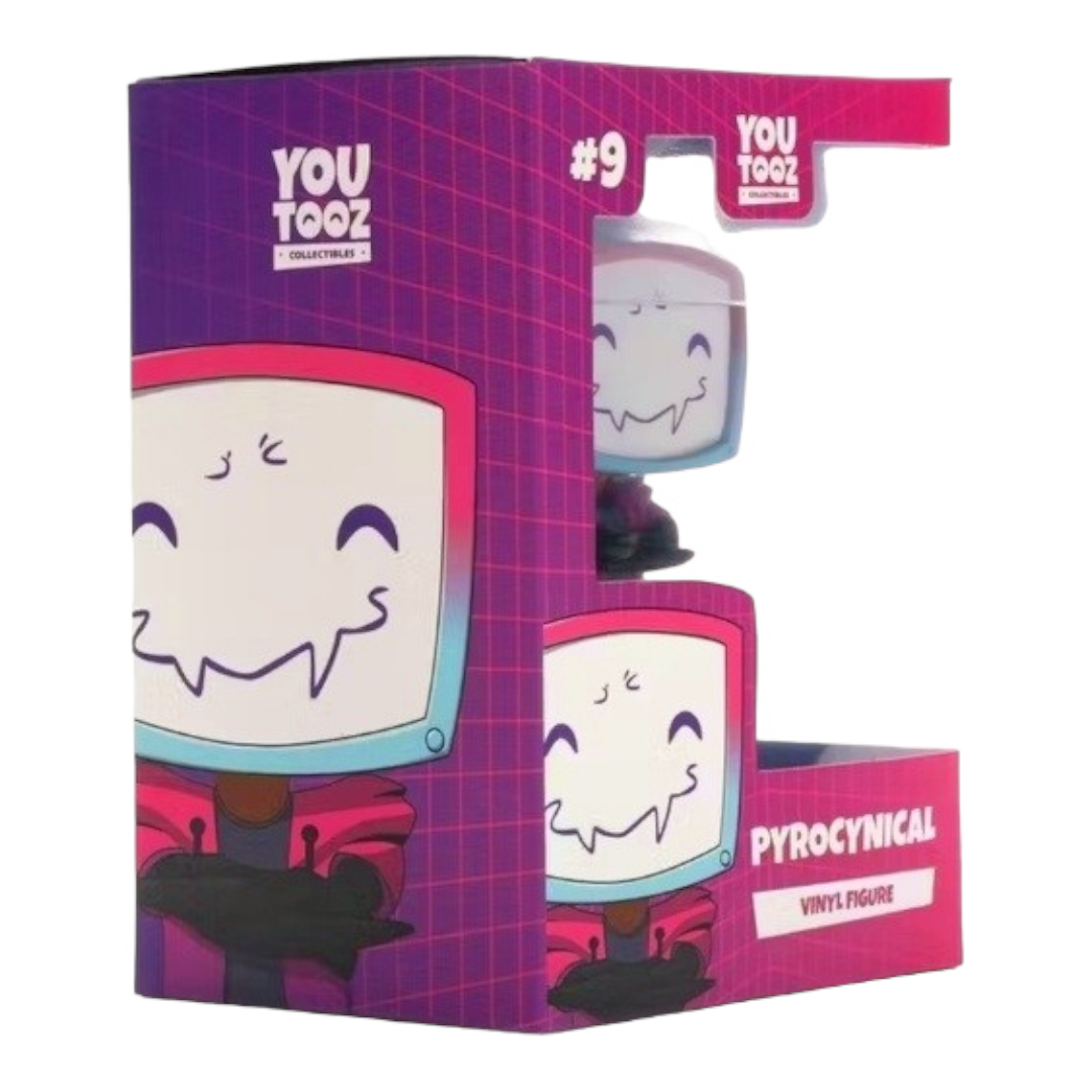 NIB *Youtooz "Pyrocynical" #9 (Vaporwave) TV Vinyl Figure