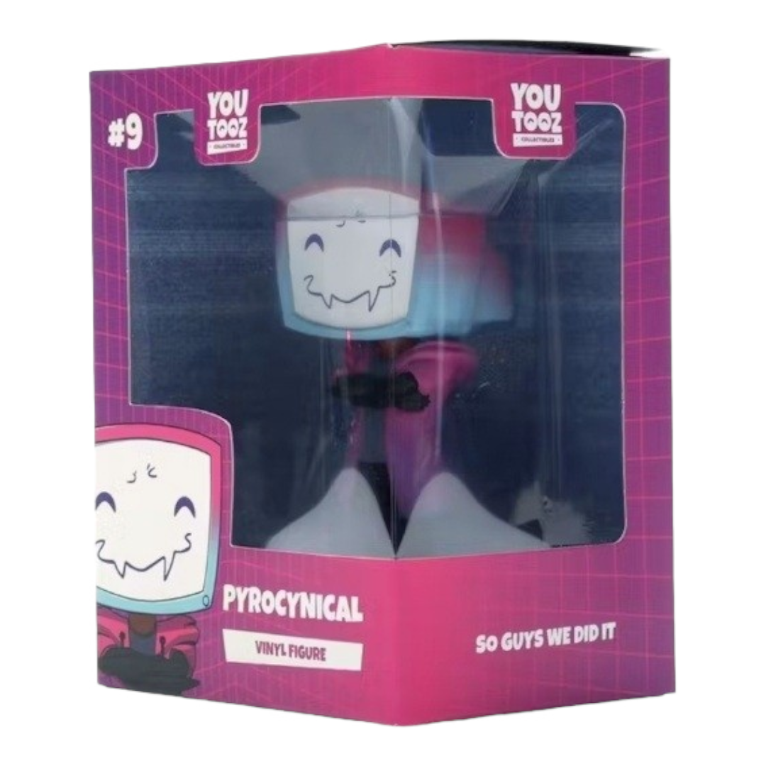 NIB *Youtooz "Pyrocynical" #9 (Vaporwave) TV Vinyl Figure