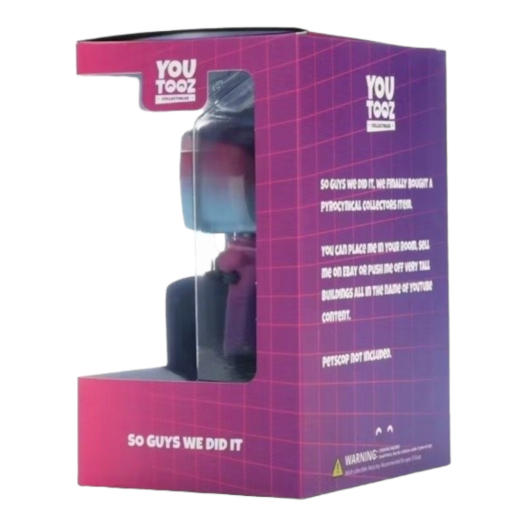 NIB *Youtooz "Pyrocynical" #9 (Vaporwave) TV Vinyl Figure