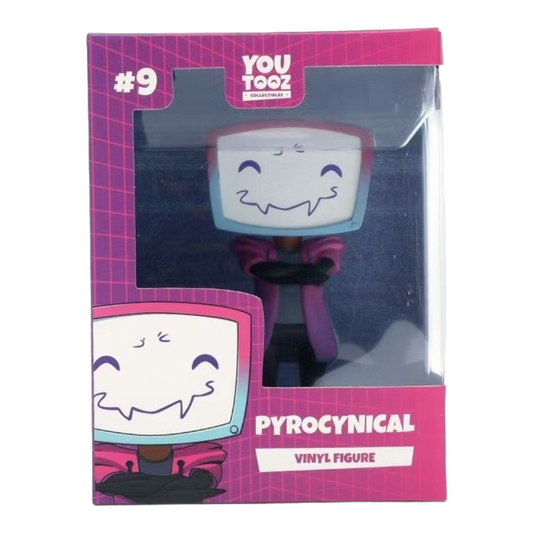 NIB *Youtooz "Pyrocynical" #9 (Vaporwave) TV Vinyl Figure