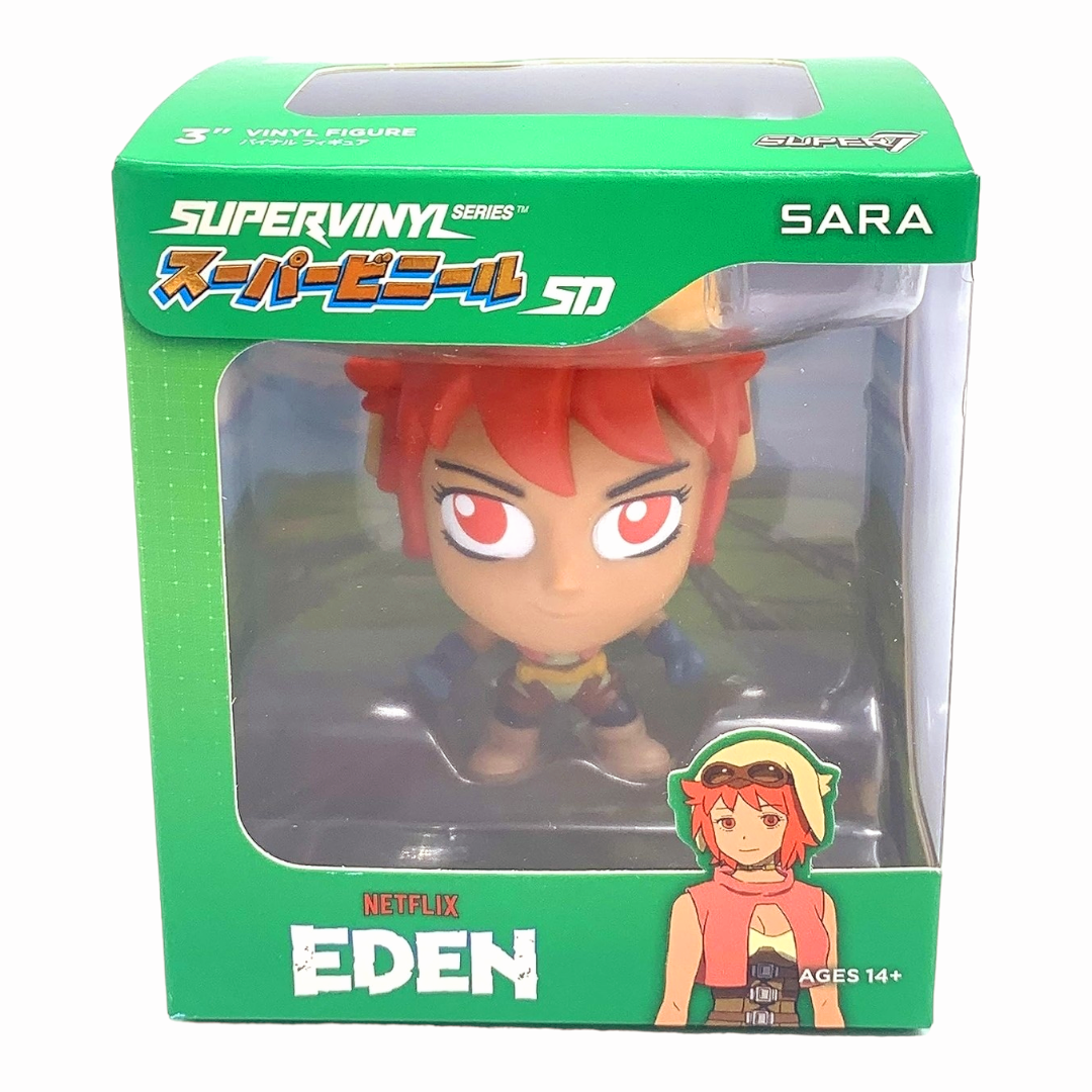 NIB *2 Super7 Netflix Eden 3" SD Figures (Sara & A-37)