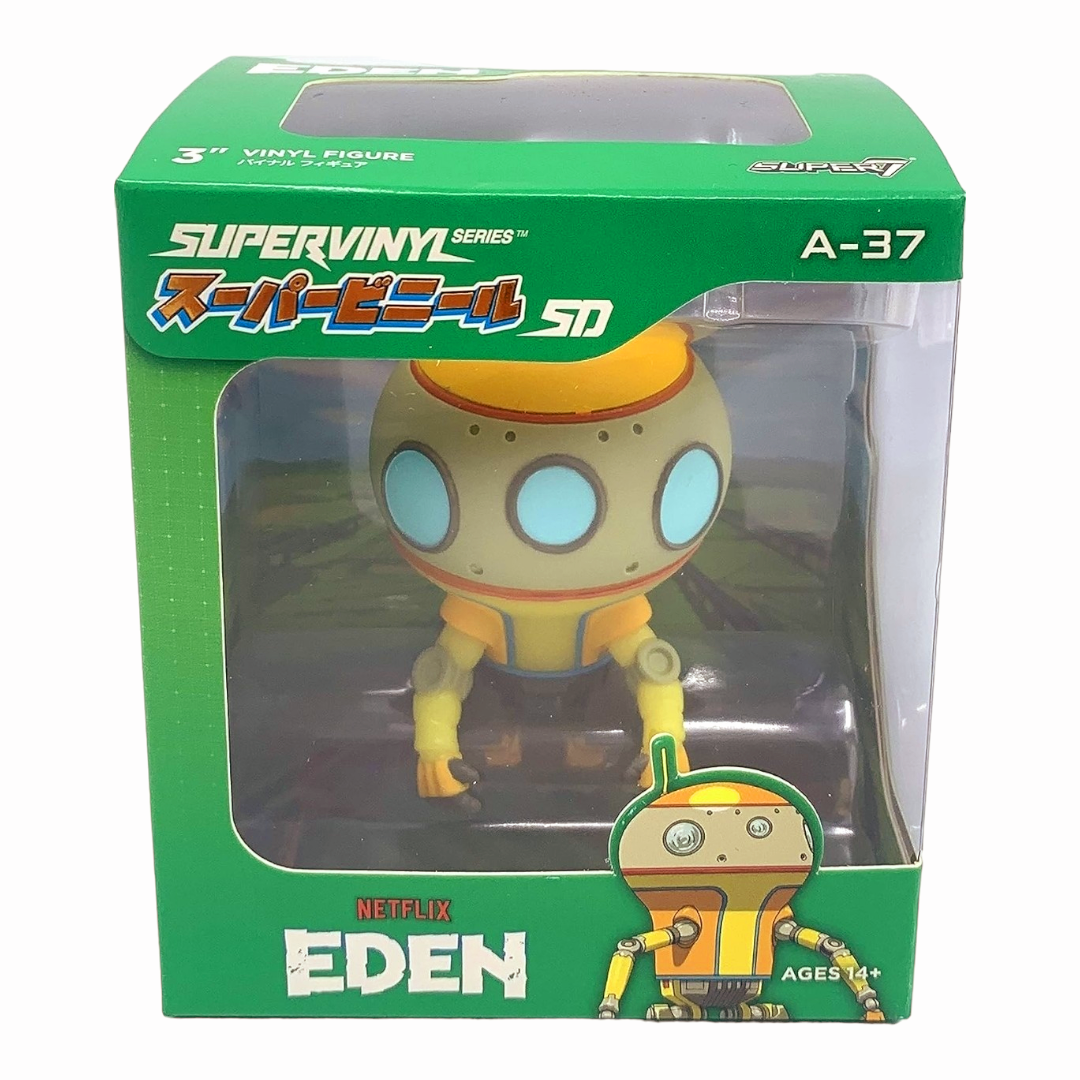 NIB *2 Super7 Netflix Eden 3" SD Figures (Sara & A-37)