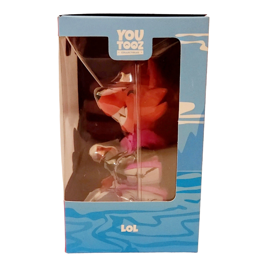 NIB *Youtooz "Pyrovision" #69 (Vaporwave) Fox Vinyl Figure