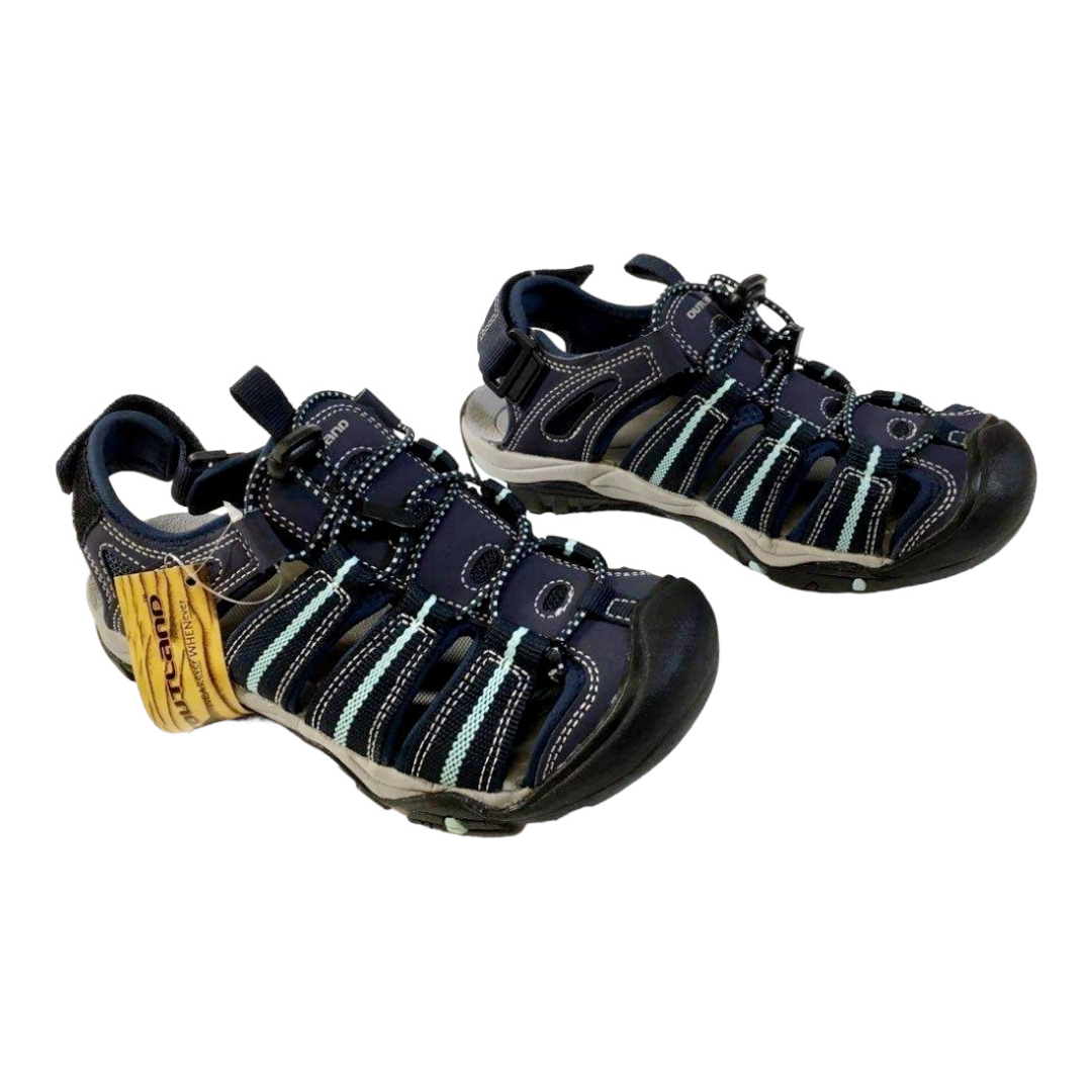 New *Outland Navy/Comb Crystal Lakes Hiking Women Sandals (sz 6)