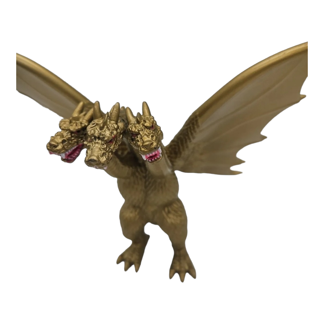 King Ghidorah 8" Figure Toho Godzilla Kaiju 3-Headed Monster (2014)