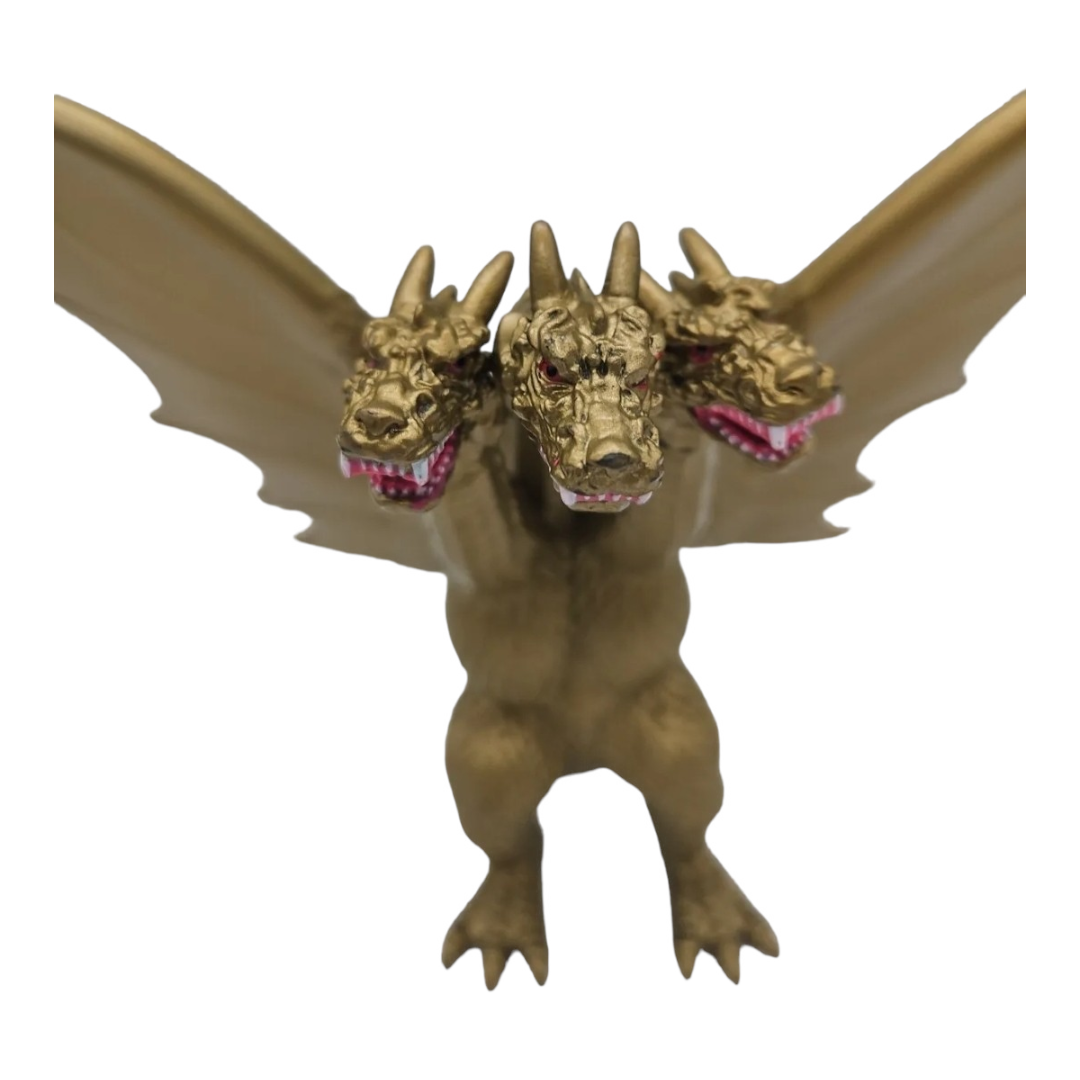 King Ghidorah 8" Figure Toho Godzilla Kaiju 3-Headed Monster (2014)