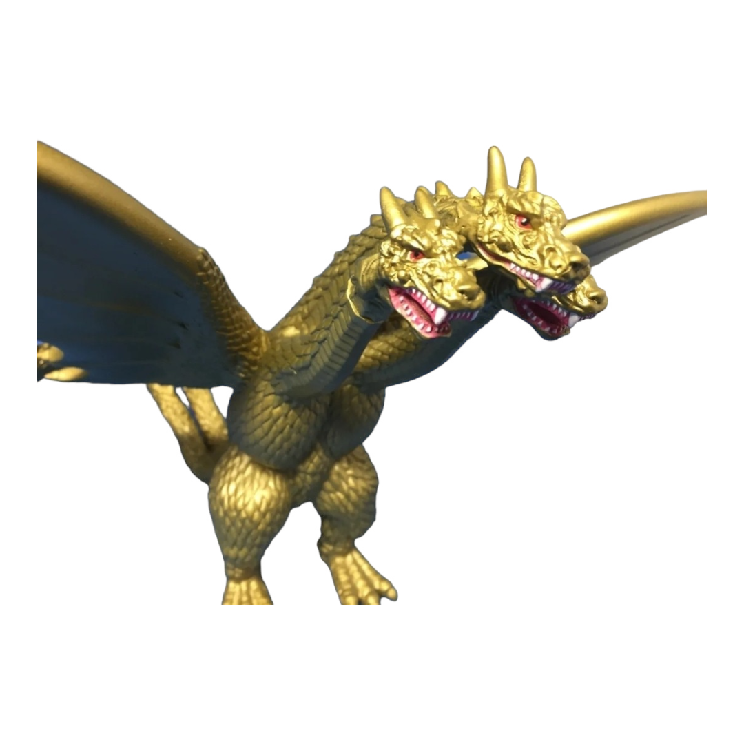 King Ghidorah 8" Figure Toho Godzilla Kaiju 3-Headed Monster (2014)