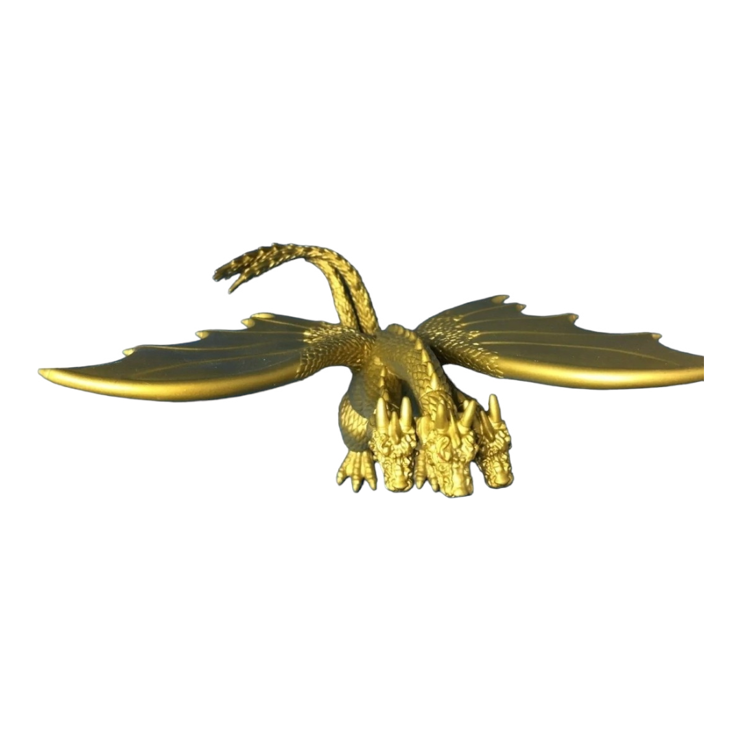 King Ghidorah 8" Figure Toho Godzilla Kaiju 3-Headed Monster (2014)