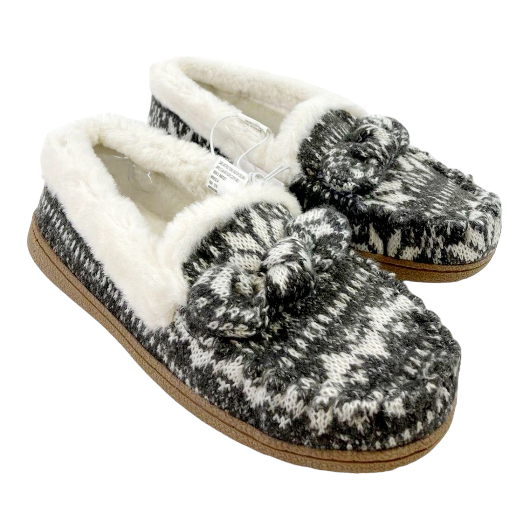 NWT *Sonoma Goods For Life Super Cozy Moccasin Slippers (sz 7-8/M)