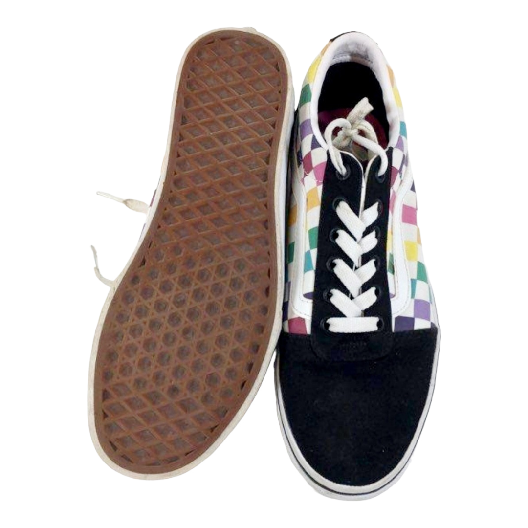 Vans *Womens Checkerboard Rainbow Pride Skate Shoes (sz 9)