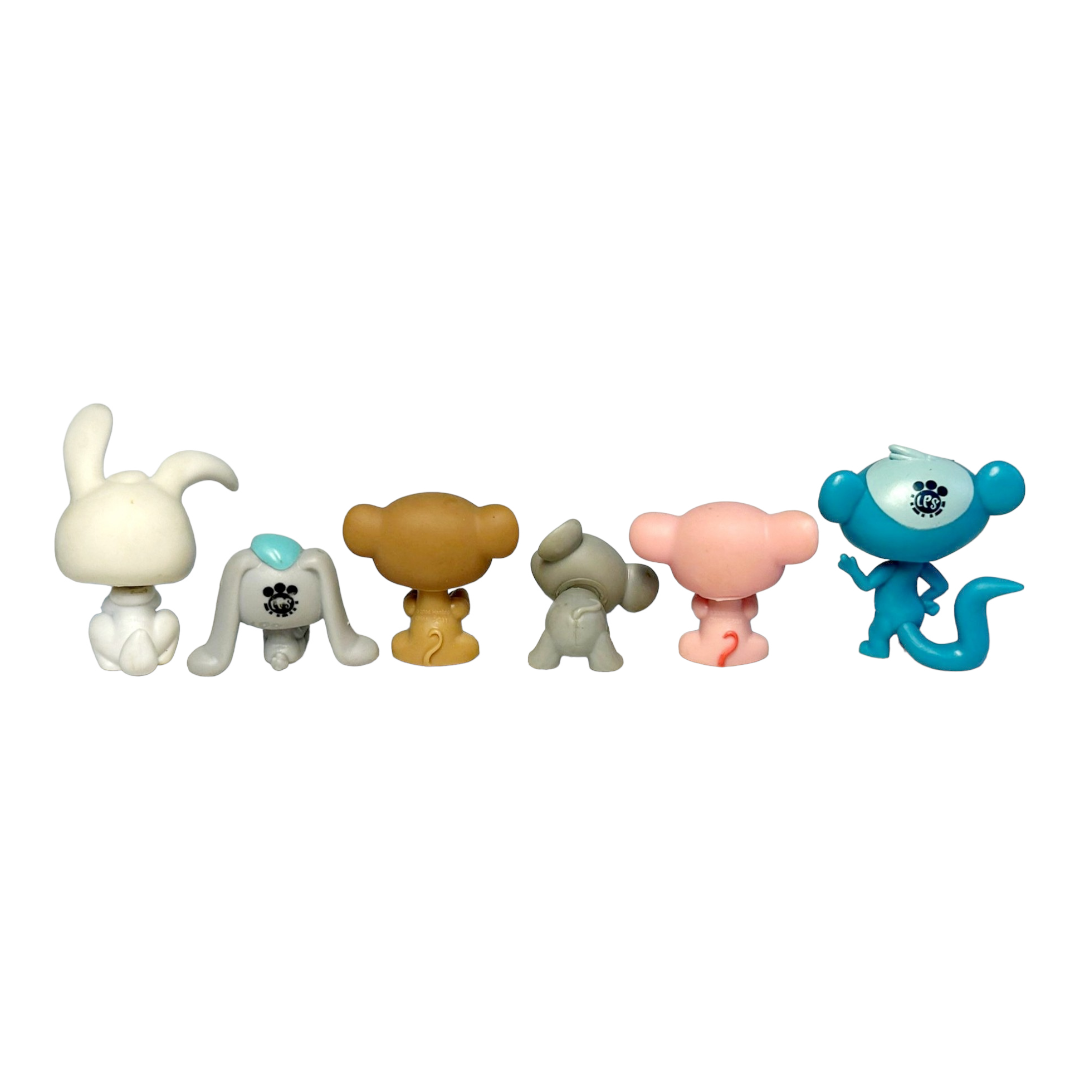 Littlest Pet Shop *Six (6) Bunny Mice Squirrels