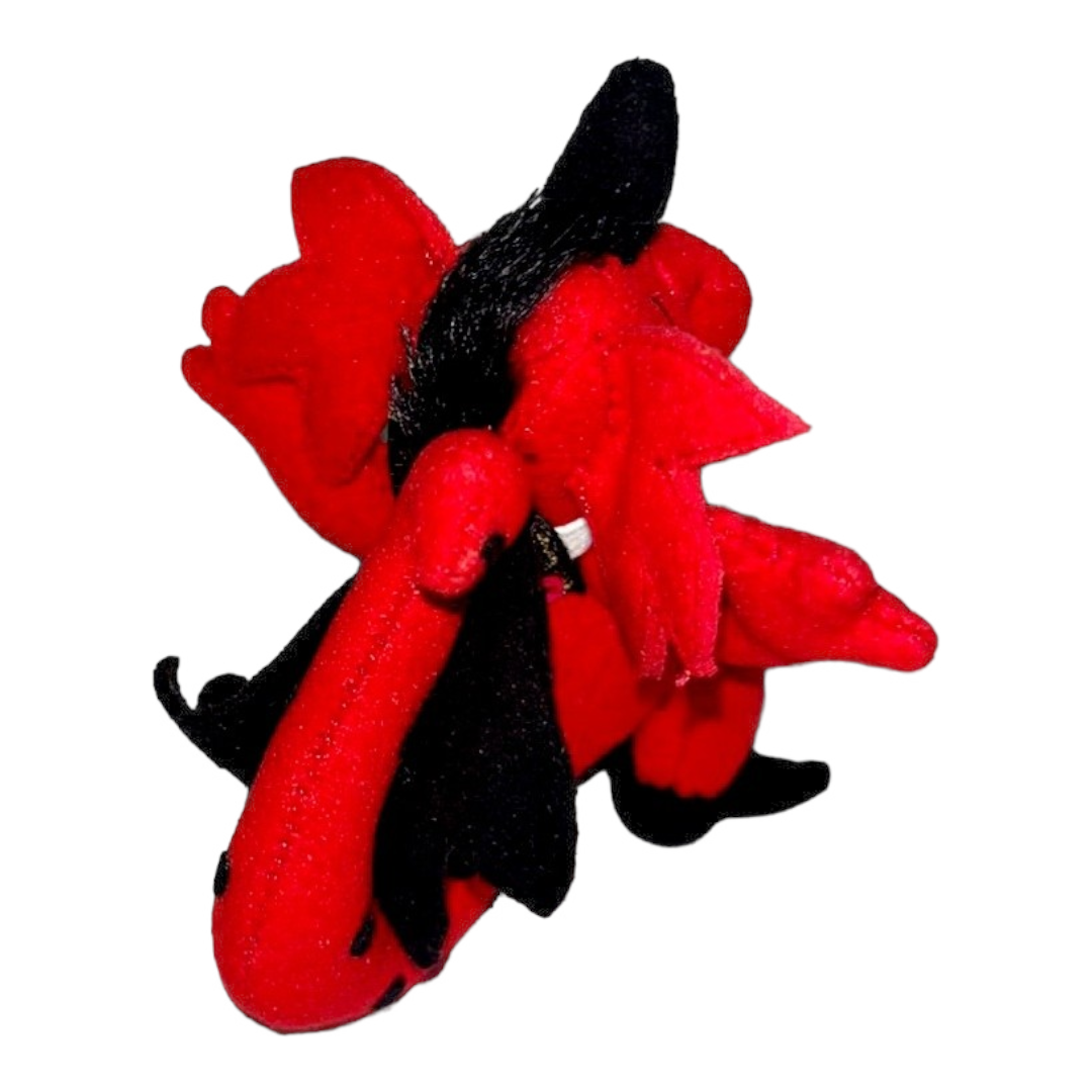 Cute *Red & Black Dappled Dragon “Stan” *Limited Edition by Deb Canham