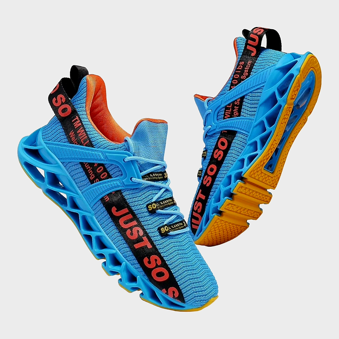 Men's Wonesion Just So-So Alphabet Lace-up Casual Sneakers (sz 10.5/44)