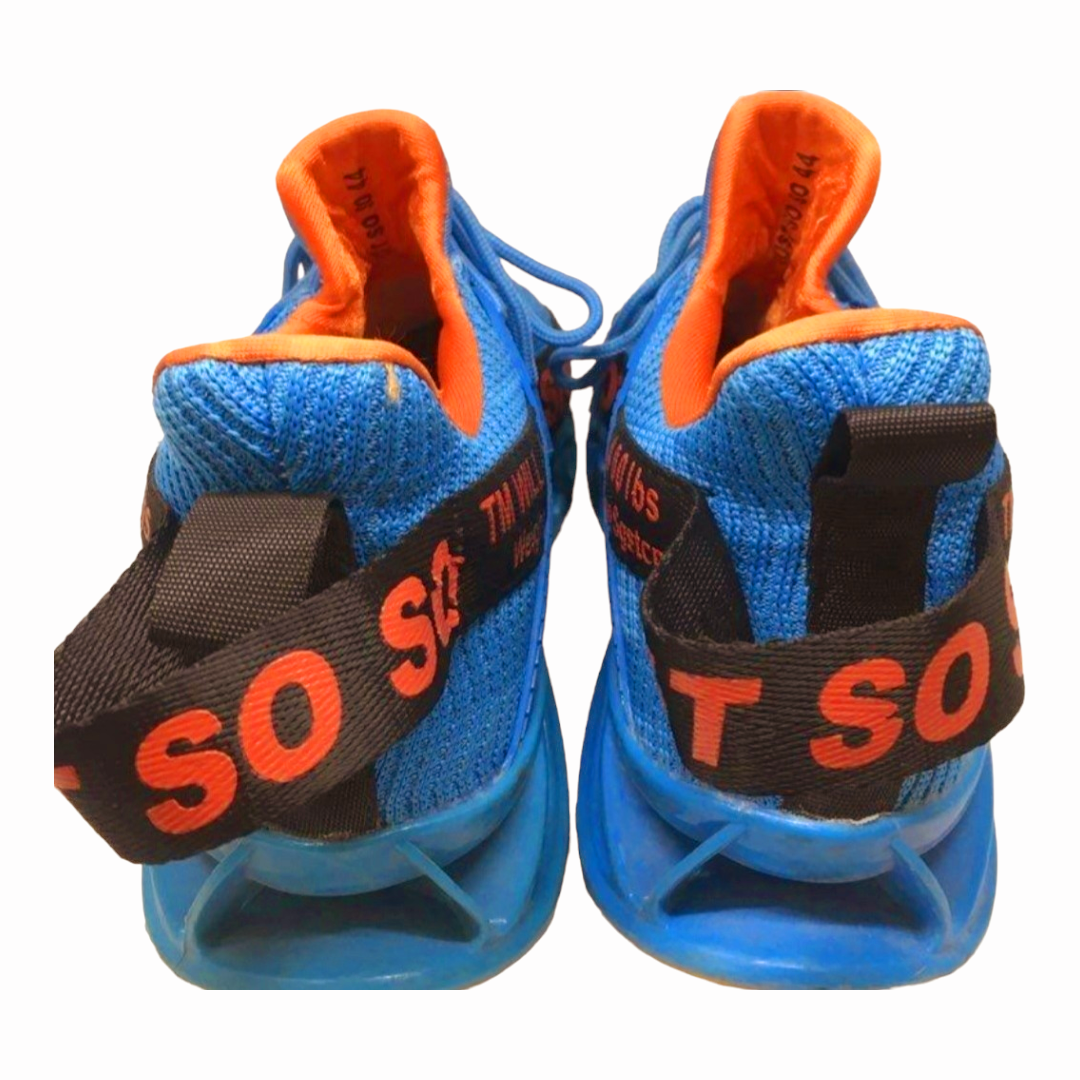 Men's Wonesion Just So-So Alphabet Lace-up Casual Sneakers (sz 10.5/44)