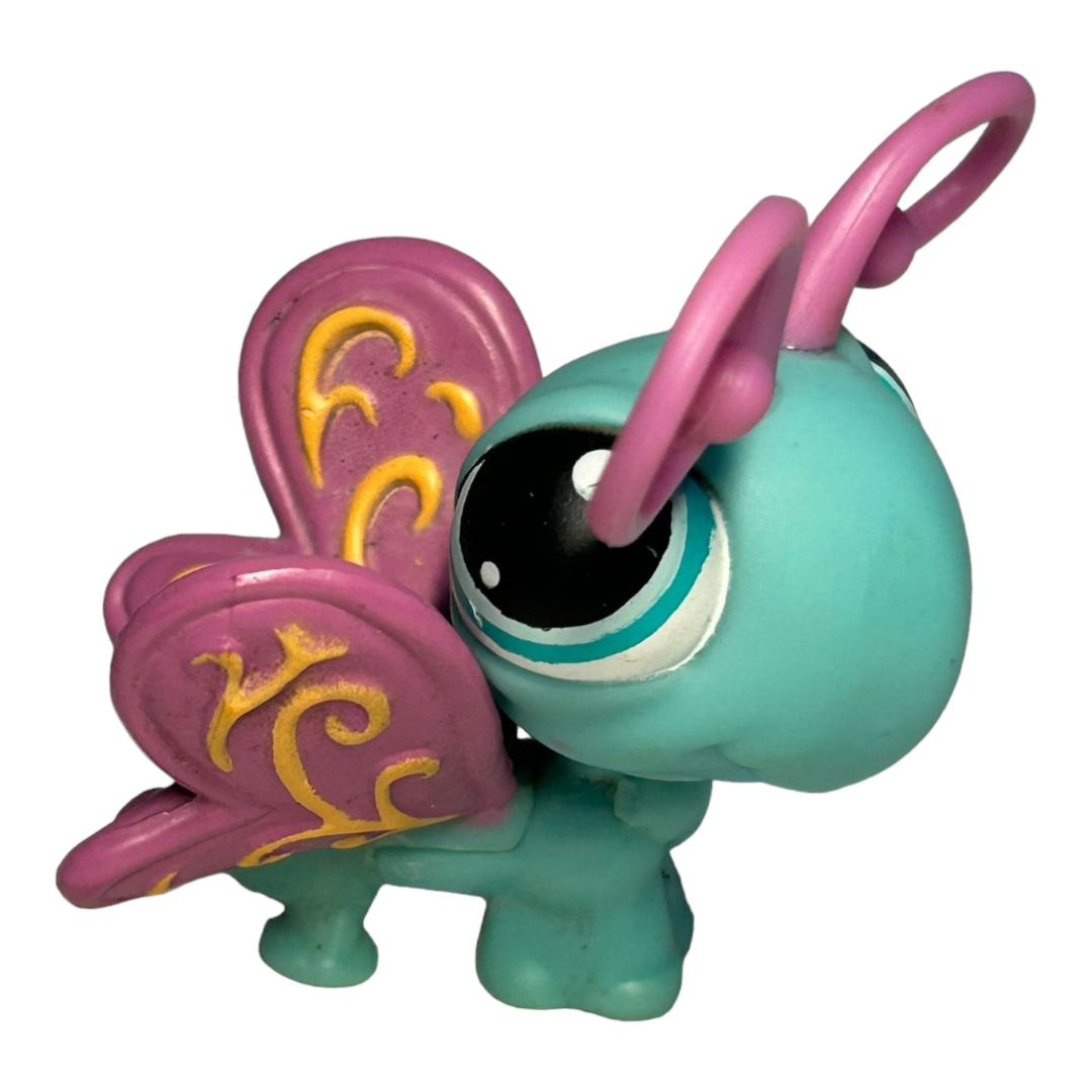 Littlest Pet Shop *Six (6) Butterflies & Inch Worm