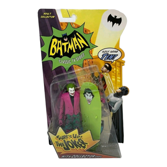 NIP *Batman Classic TV Series "Surf's Up Joker" DC Action Figure Mattel (2013)