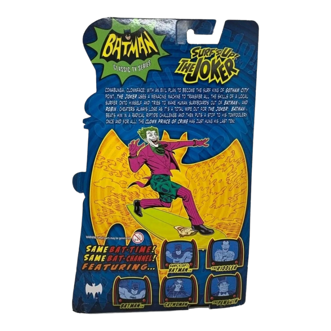 NIP *Batman Classic TV Series "Surf's Up Joker" DC Action Figure Mattel (2013)