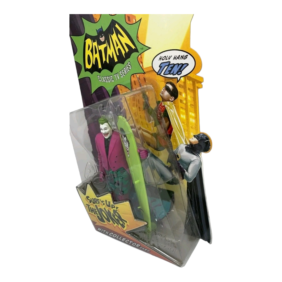 NIP *Batman Classic TV Series "Surf's Up Joker" DC Action Figure Mattel (2013)