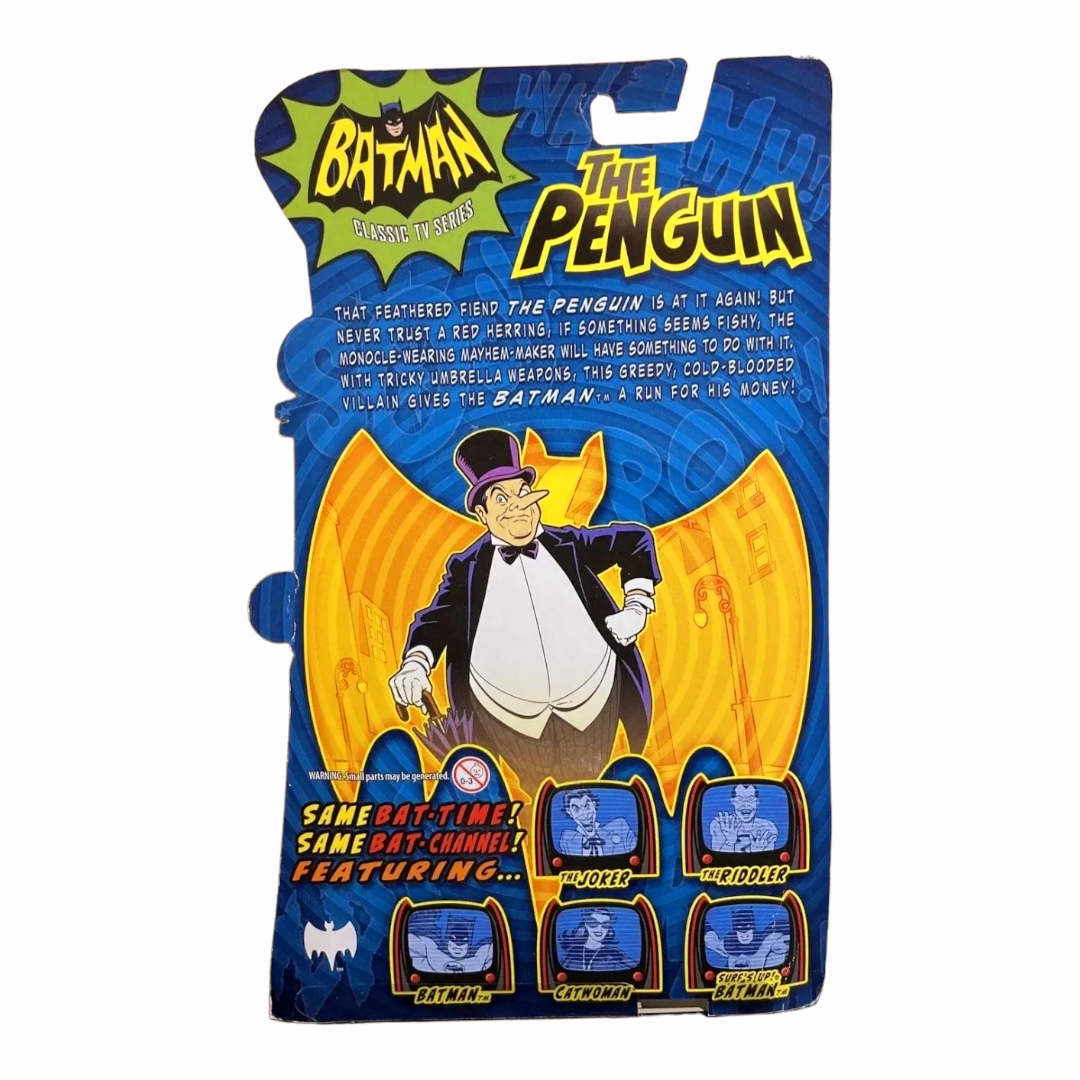 NIP *Batman Classic TV Series "The Penquin" DC Action Figure Mattel (2013)?