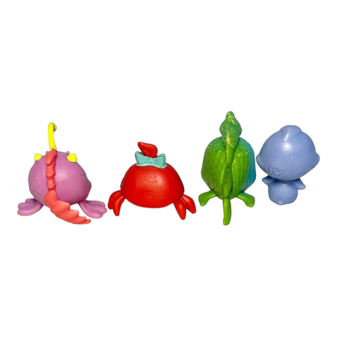 Littlest Pet Shop *Four (4) Penquin Angler Fish Lobster Brilla