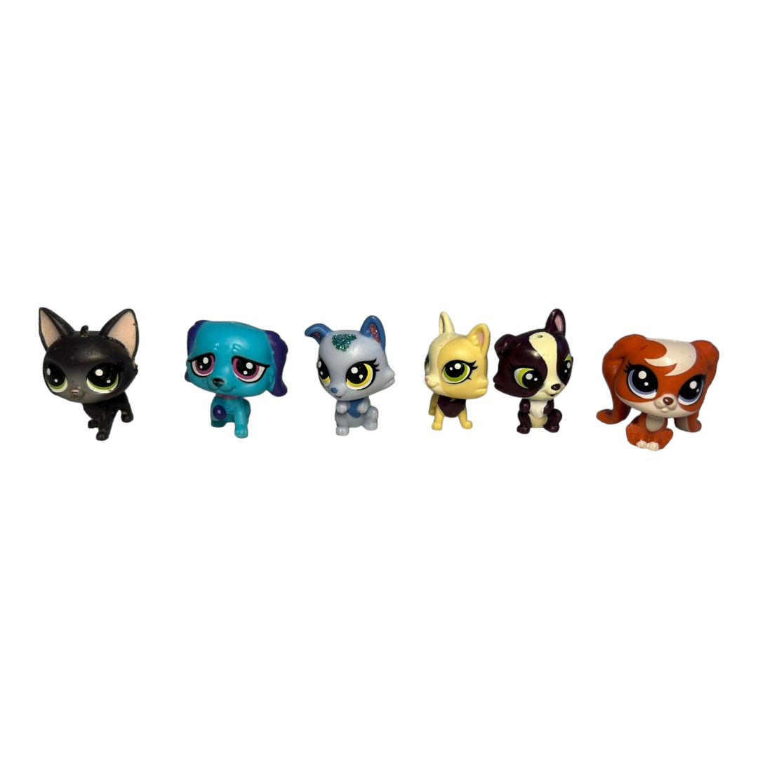 Littlest Pet Shop *Six (6) Playful Puppies Dog