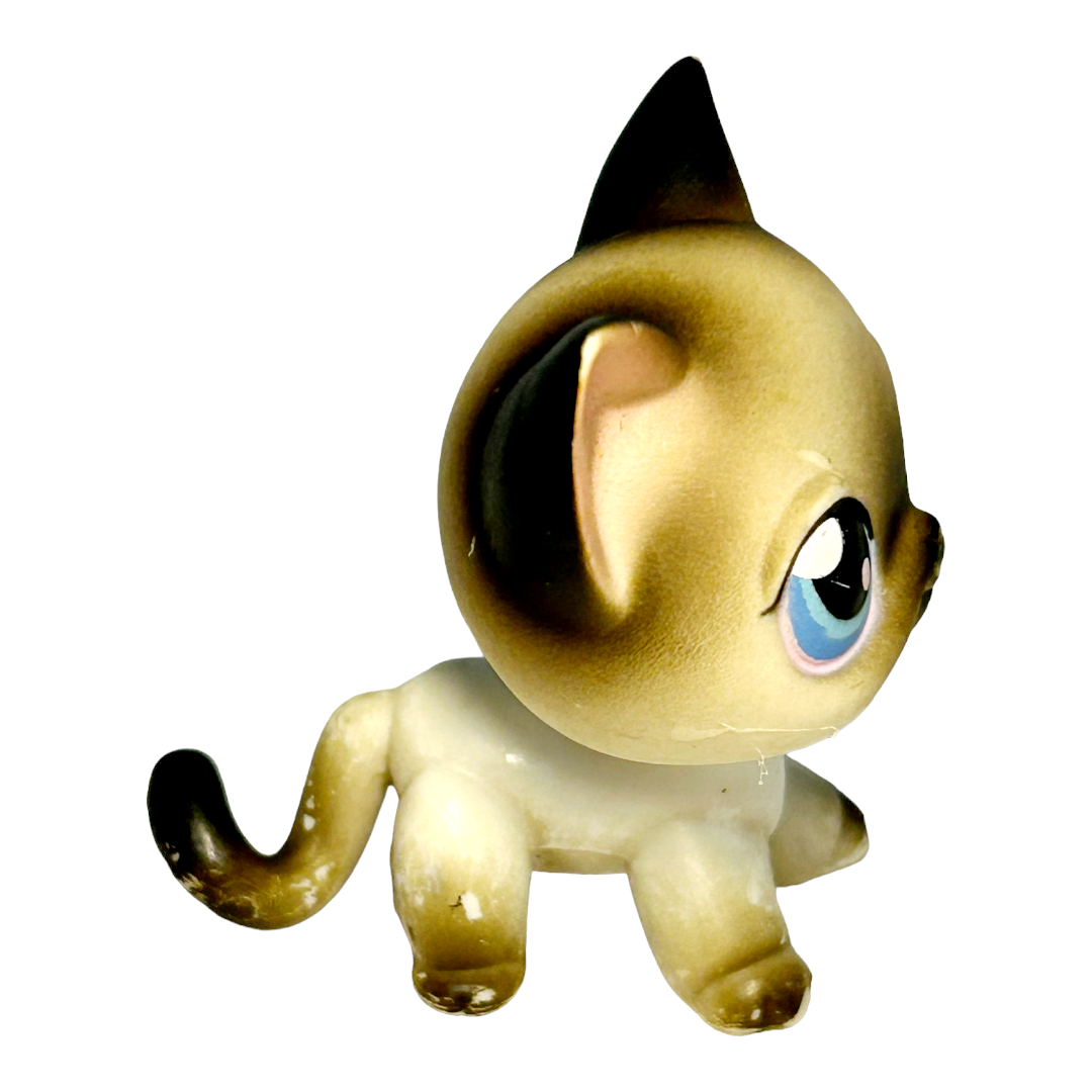 Littlest Pet Shop Lot *A Cute "Siamese Kitten Cat" #7