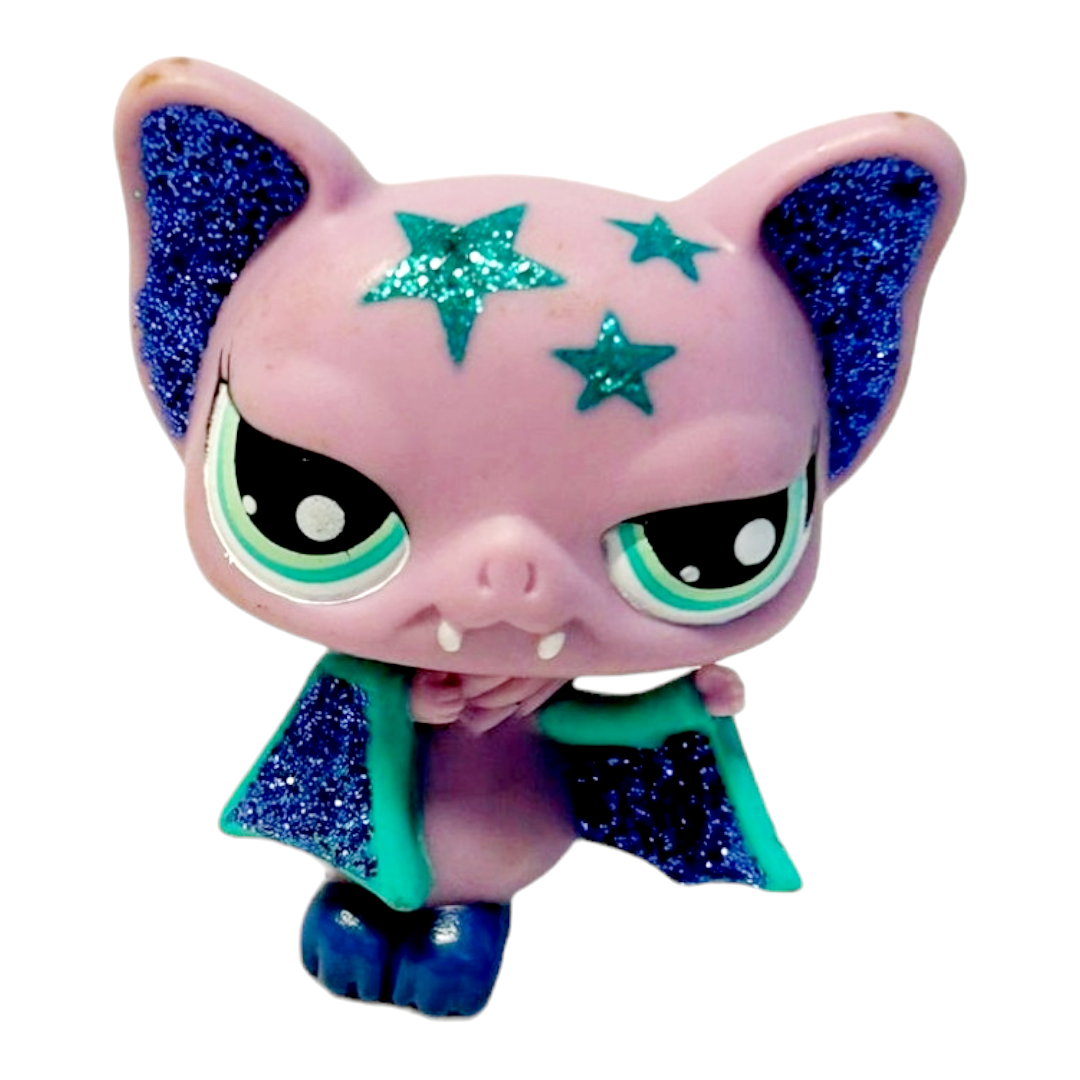 Littlest Pet Shop Lot *A Stunning "Glitter Bat" #2142