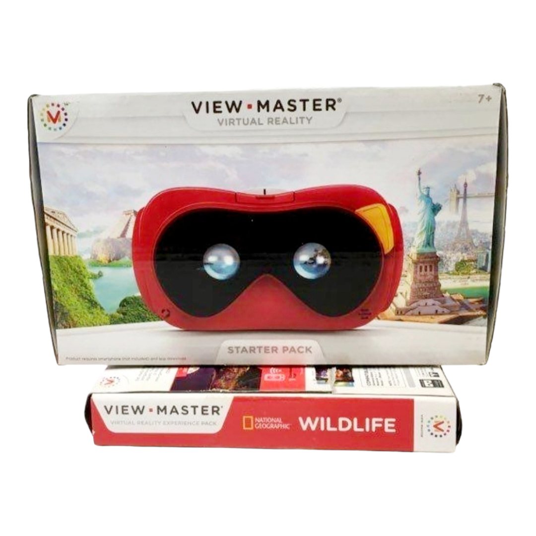 NIB *Mattel View Master Virtual Reality & Wildlife Experience Pack