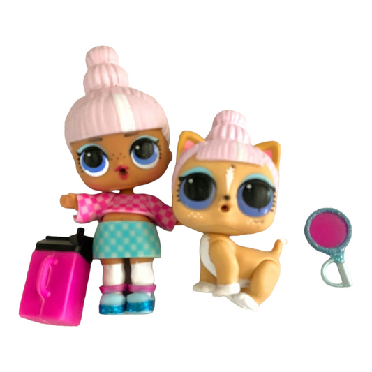 LOL Surprise Uptown B.B. Preppy Posh Doll & her Uptown Meow Kitty Cat
