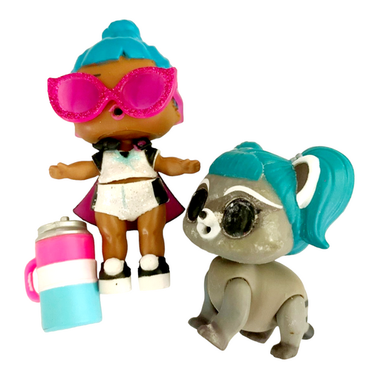 LOL Surprise Confetti POP Doll & Fancy Raccoonstronat S.T.E.M.