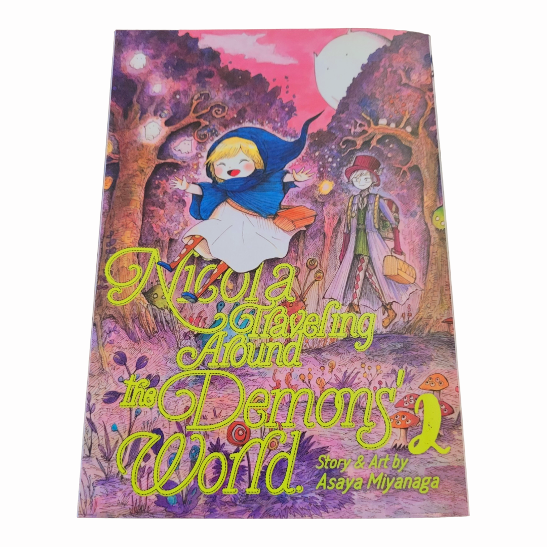 "Nicola Traveling Around The Demon World" Vol.#1-3 A. Miyanaga ~Magna Books
