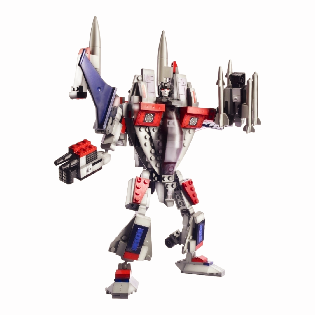 NEW *Hasbro G1 Transformers Kre-o Kreo Starscream MISB 316pc (2010)