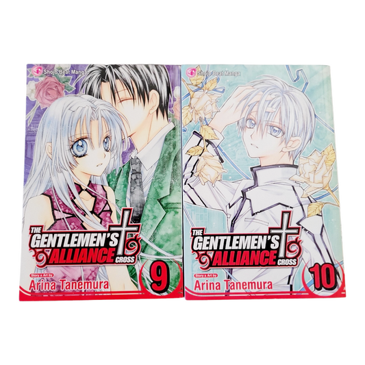 Two (2) *Shojo Beat Manga "The Gentlemen's Alliance Cross" Volumes #9 & #10