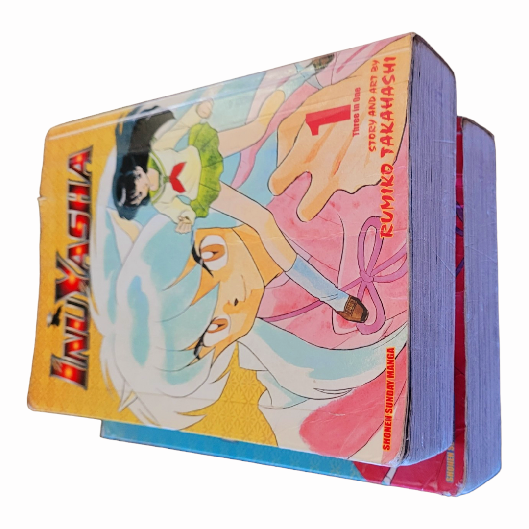"Inu Yasha" Vol. #1 & 2 Rumiko Takahashi ~Magna Books (2009)