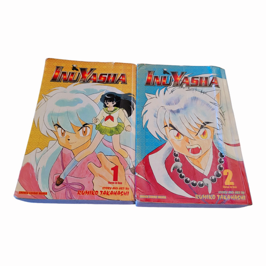 "Inu Yasha" Vol. #1,2,5,7,12 Rumiko Takahashi ~Magna Books (2009)
