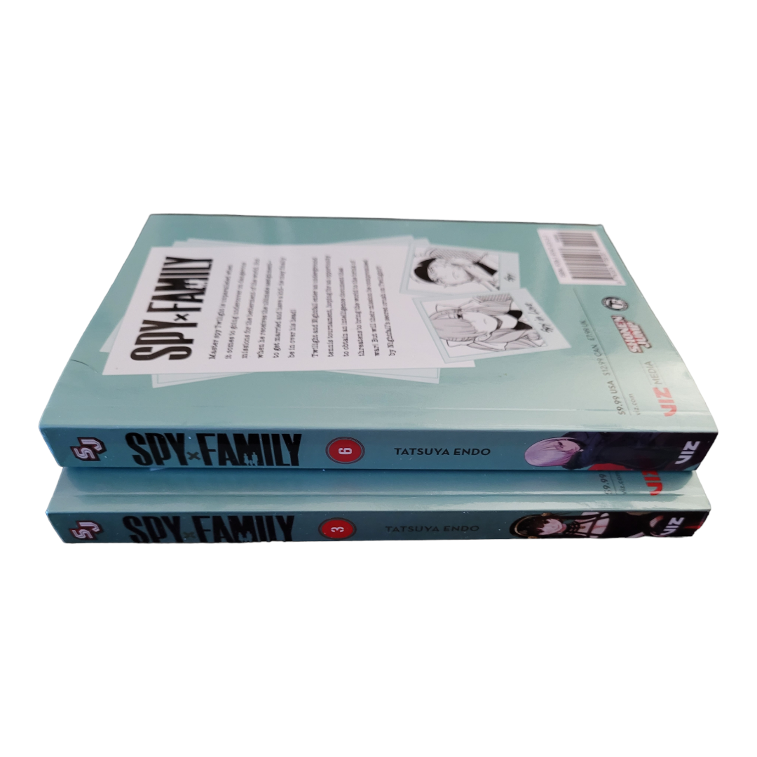 "Spy Family" Vol. #3 & 6 Tatsuya Endo ~Magna Books (2020)