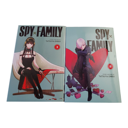 "Spy Family" Vol. #3 & 6 Tatsuya Endo ~Magna Books (2020)
