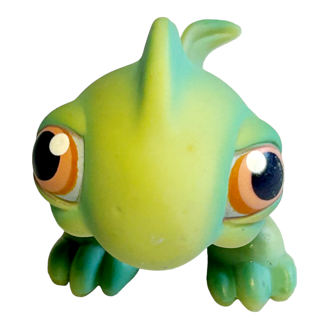 Littlest Pet Shop *Four (4) Amphibians Iguana Frogs Turtle