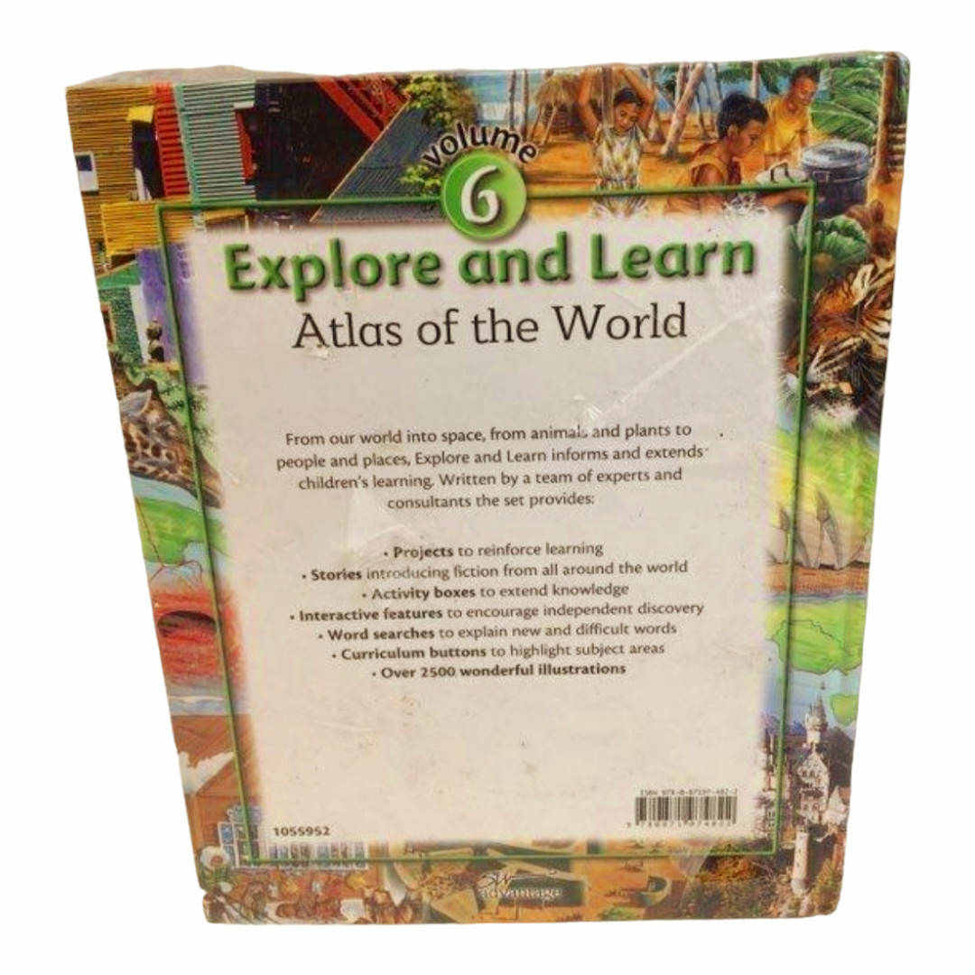 NEW *Explore & Learn 6-Volume Set: Educational Hardcover Books (2001)