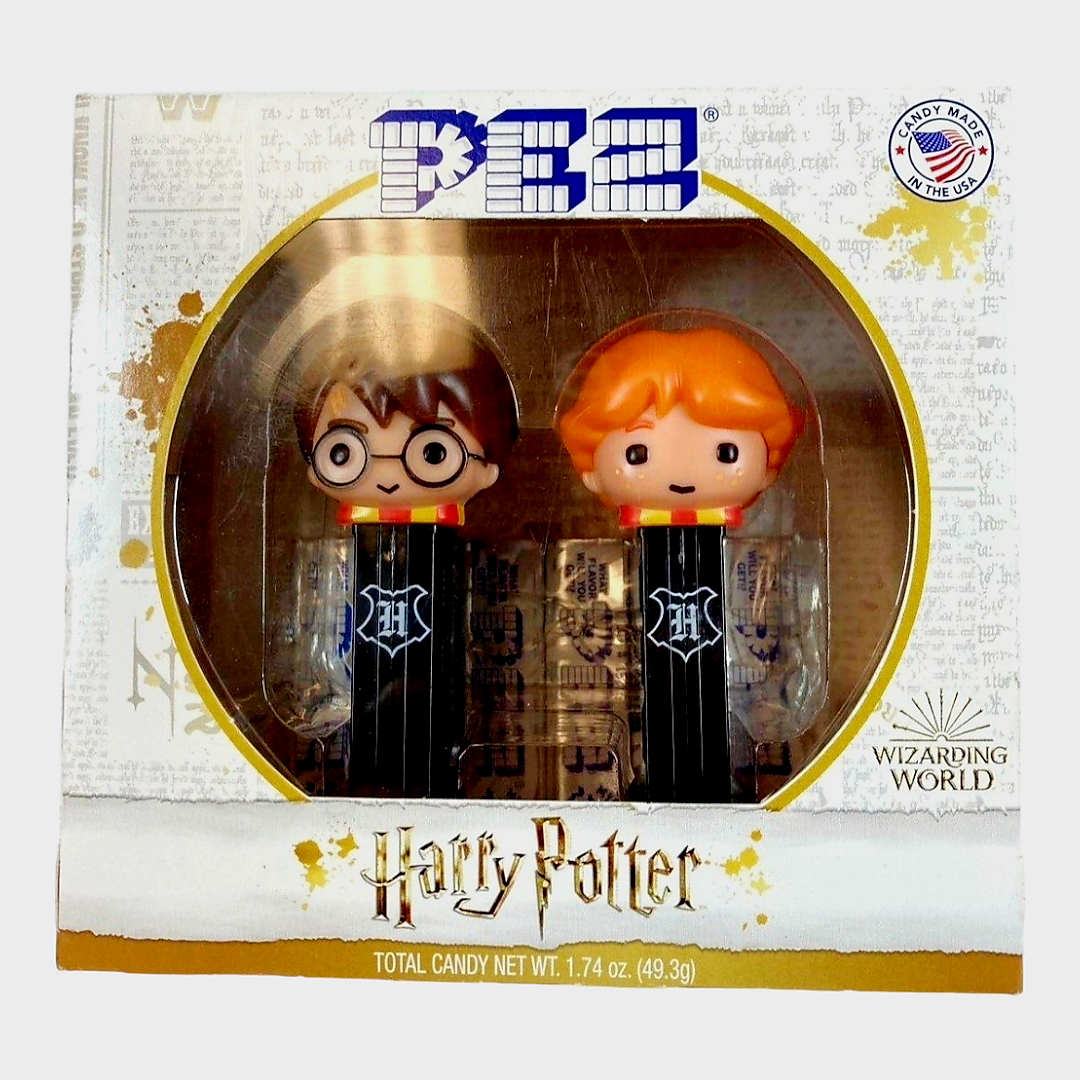 NEW *Harry Potter (Two) Twin Pack PEZ Dispensers w/ Hermione Ron Harry