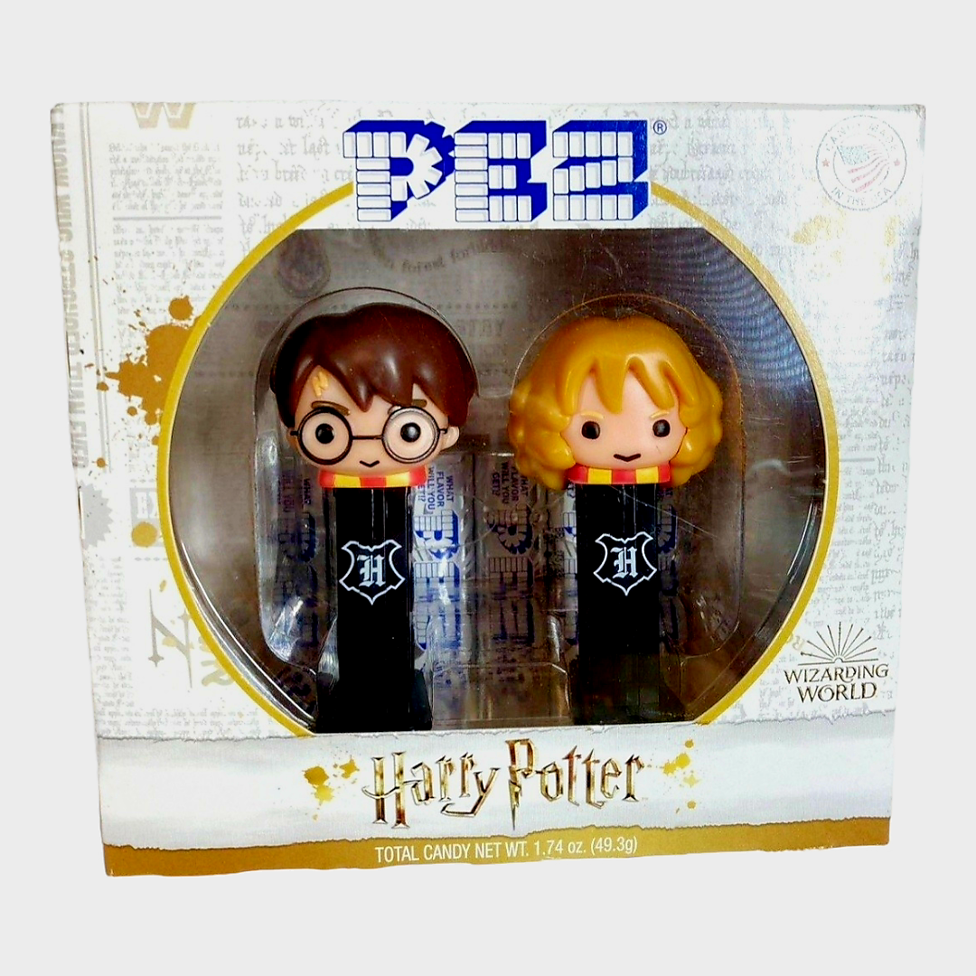 NEW *Harry Potter (Two) Twin Pack PEZ Dispensers w/ Hermione Ron Harry