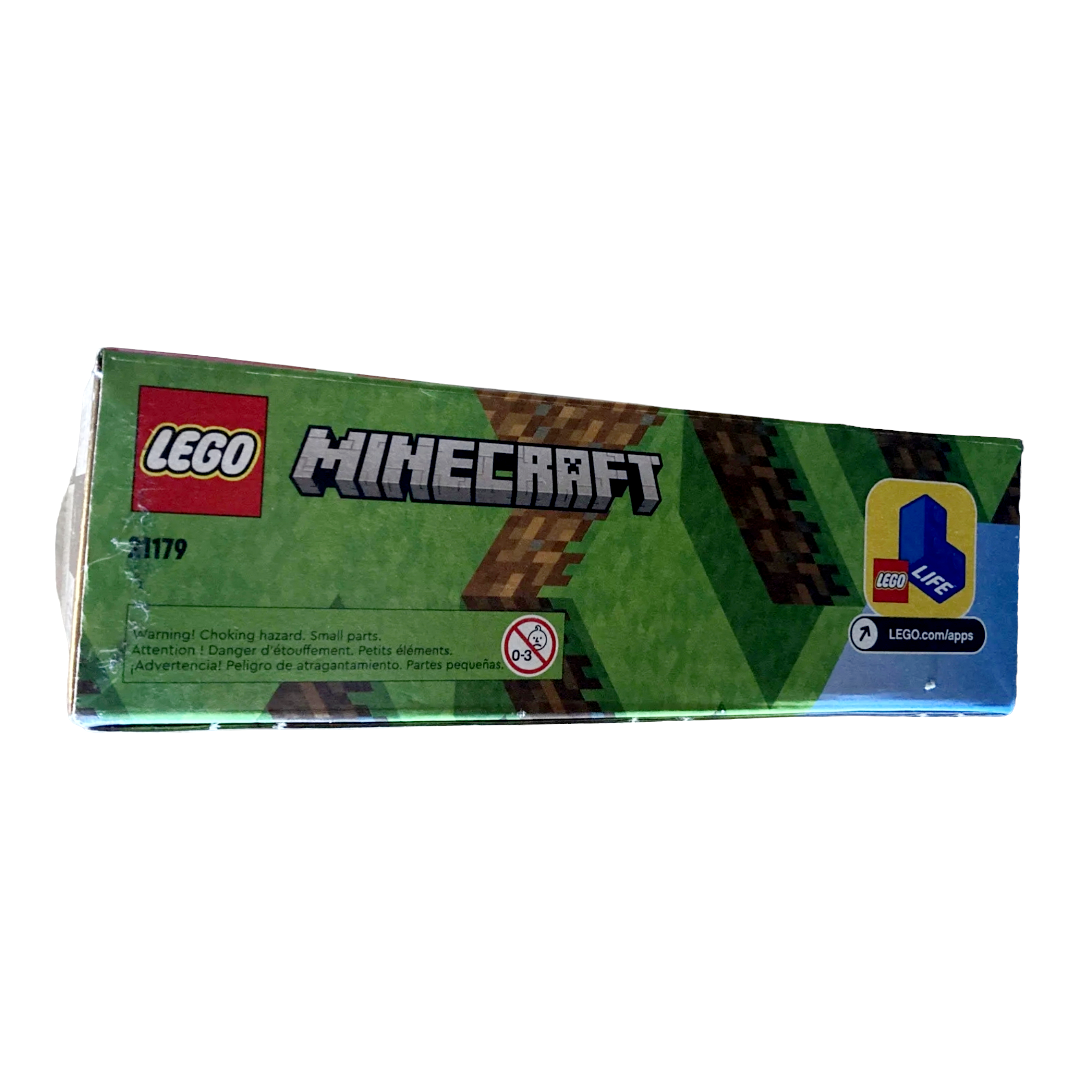 New *LEGO Minecraft: The Mushroom House (21179) 272-pc Age 8+