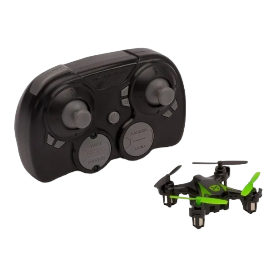 New *Sky Viper Dash Nano Drone (Black/Green) Auto Hover, Launch & Land