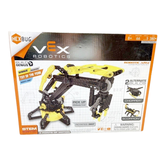 New *VEX Robotics Build Genius "Arm Construction Kit" HexBug (#406-4202)