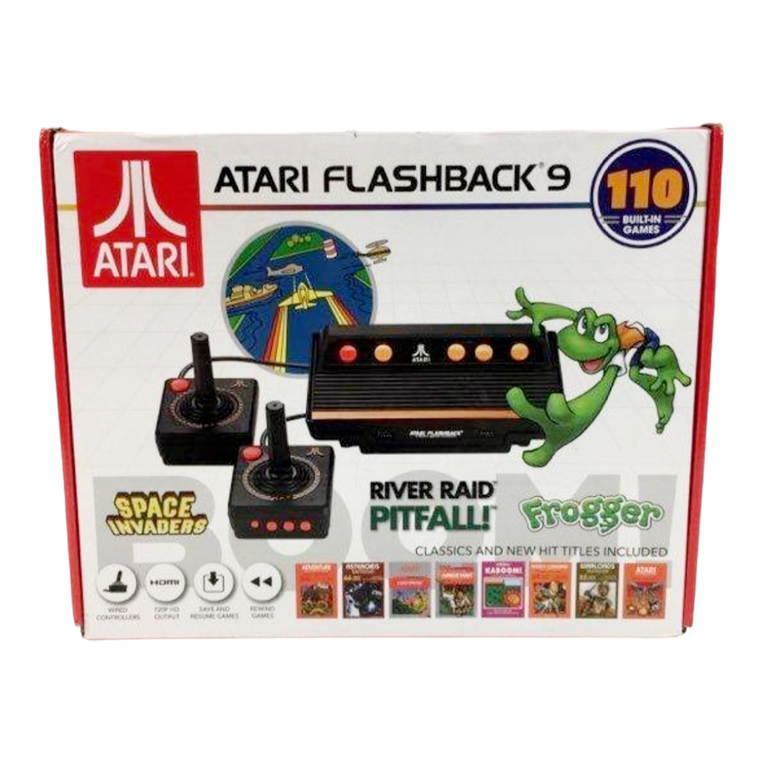 New *Atari Flashback 9 Console (110 Built-in Games) Plug-N-Play