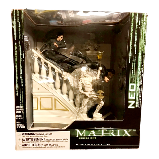 New *McFarlane Action Figures Matrix Series 1 Deluxe Box Set "Neo Chateau Scene"