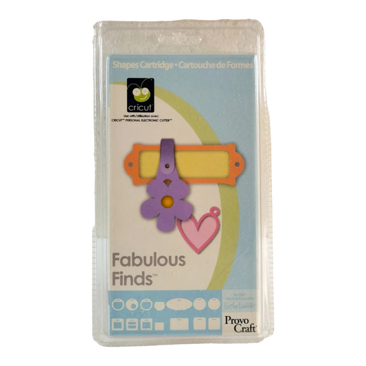 New *Cricut Cartridge "Fabulous Finds" (Scrapbook)