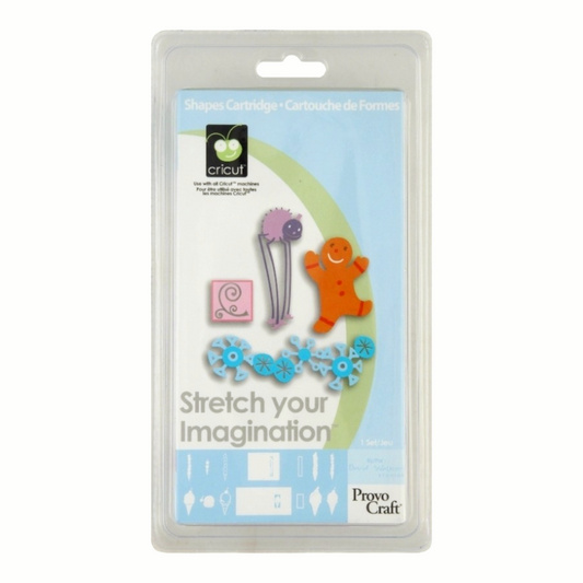 New *Cricut Cartridge "Stretch Your Imagination" Layers Silhouette Shadows (Scrapbook)