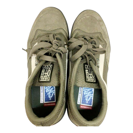 VANS *Off The Wall A.V.E. Covert Ultimate Waffle Green Skateboarding Shoes (Men 7)